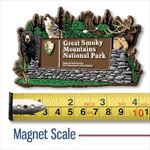 RGL-GS1 Great Smoky Mountains National Park Entrance Sign Magnet